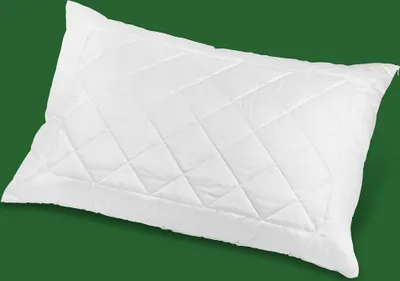 Produktbild von Kopfkissen Merino Wolle Natur 40x60 Baumwollsatin