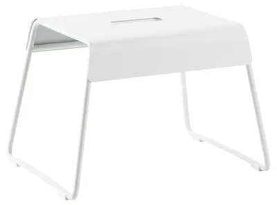 Productafbeelding van A-Stool Kruk in wit met antislipvoetjes