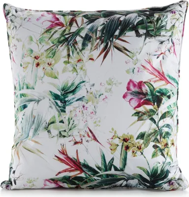 Obrázek produktu pro Eurofirany povlak na polštář GARDEN 45x45 cm povlak na polštář červené květy
