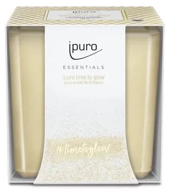 Immagine prodotto di ipuro Essentials Time to Glow, candela profumata, 125g