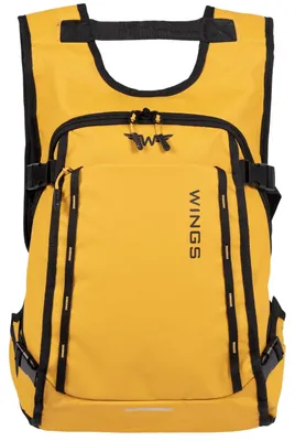 Imagen del producto de Mochila de viaje WINGS modelo ROOK, color amarillo