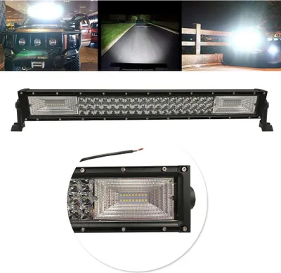 Obrázok produktu pre XINZI 675W LED prídavný svetlomet, 12-24V DC reflektor 7D Combo LED diódy Pracovné svetlo Bar IP67 svetlomet pracovné svetlo SUV UTV ATV pracovné svetlo