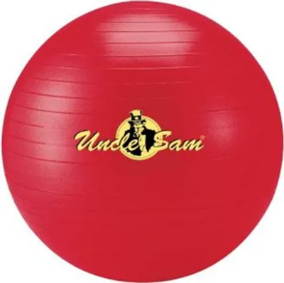 Produktbild von Uncle Sam, Gymnastikball 18754 rot Ø 65cm