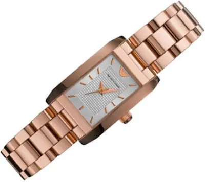 Produktbild von Armani Damenuhr AR0361 Roségold 20mm Gehäuse Quarzuhrwerk 5 ATM Wasserdicht