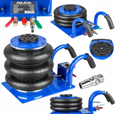 Produktbild von Pneumatischer Wagenheber 3,5T mit kurzen Griff Pulverlackiert Rangierwagenheber!