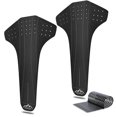 Produktbild von Fahrrad Schutzblech Set MTB Mountainbike Spritzschutz Vorne Hinten 26-29 Zoll Scheibenbremse