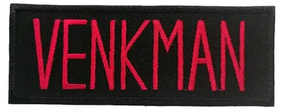 Produktbild von Ghostbuster Comic Venkman Charakter Figur - Aufnäher, Bügelbild, Aufbügler, Sticker, Patches, Zum Aufbügeln, Größe: 12 x 4,5 cm