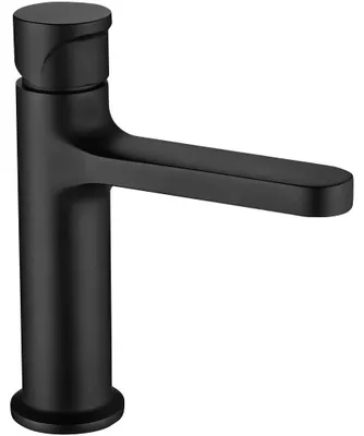 Immagine prodotto di CERANO - Miscelatore a colonna per lavabo Tondo - modello basso - nero opaco