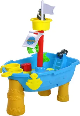 Obrázek produktu pro Hrací stůl na vodu a písek Pirátská loď, Knorrtoys