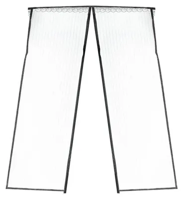 Obrázek produktu pro KIK KX6127 Moskytiéra do dveří s magnety 160 x 230cm černá