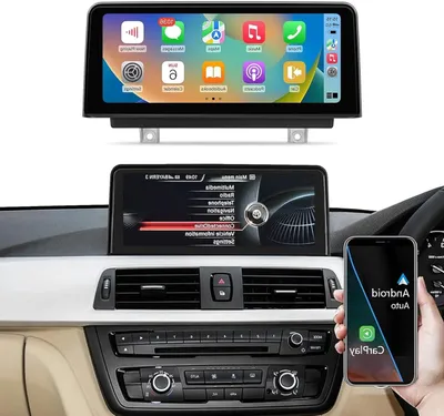 Obrázok produktu pre 10,25-palcový dotykový autorádio – bezdrôtový multimediálny prehrávač – prijímač s podporou CarPlay a Android Auto