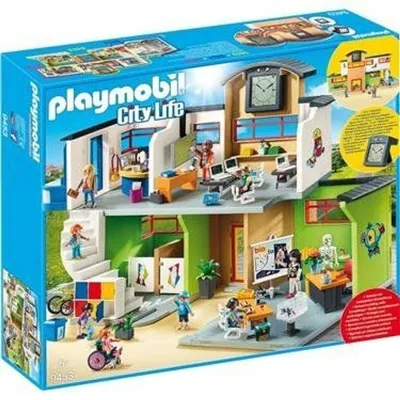 Produktbild von PLAYMOBIL City Life 9453 Große Schule mit Einrichtung