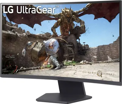 Immagine prodotto di LG UltraGear 27GS60QC-B - Monitor LED - curvo - QHD - 68,4 cm (27") - HDR
