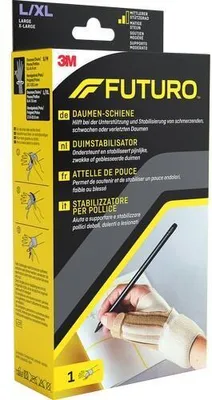 Obrázek produktu pro FUTURO™ 45842DABI FUTURO™ Daumenbandage Daumenschiene 45842DABI, Gr. L/XL beige Daumen: 6,4-7,6 cm/Handgelenk: 17,8-22,9 cm, 1 St.