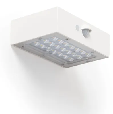 Produktbild von LED Wandleuchte Außen 3W Doppelseitige Beleuchtung mit PIR Sensor 4000K Weiß Neutralweiß