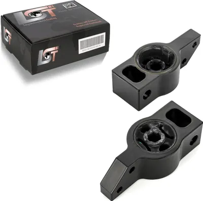 Produktbild von 2x Lagerbock Querlenkerlager Gummilager Set vorne LR schwarz für VW TIGUAN 5N
