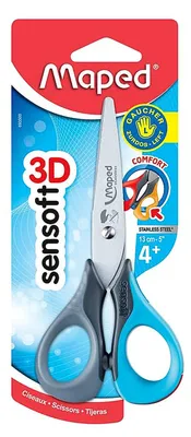 Productafbeelding van Maped 693500, Maped Bastelscharen Sensoft 3D, lengte: 130 mm, voor linkshandigen