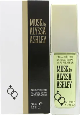 Produktbild von Alyssa Ashley Musk 50 ml, Unisex, 50 ml, Bergamotte, Iris, Moschus, Tonka-Bohne, Vanille, Jasmin, Rose, Ylang-Ylang, Spray