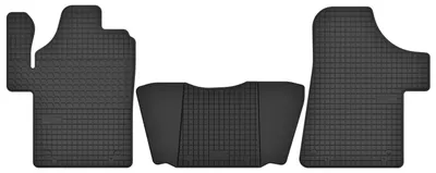 Produktbild von Gummimatten Fußmatten Vorne Schwarz für Mercedes Viano W639 2003-2014