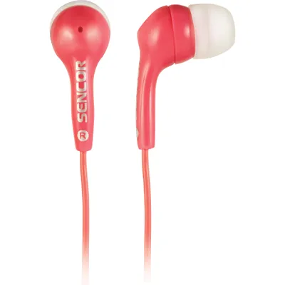 Obrázek produktu pro SENCOR SEP 120 PINK Sluchátka do uší, 1,2 m, Jack 3,5 mm