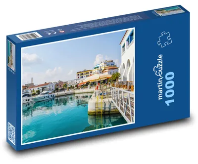 Obrázek produktu pro Puzzle 1000 Kypr - Limassol, přístav - martinpuzzle