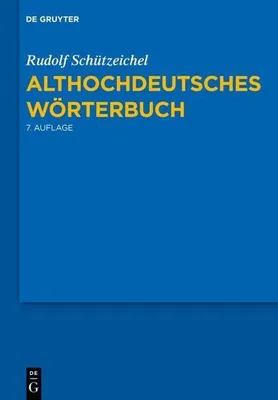 Obrázok produktu pre Althochdeutsches Wörterbuch