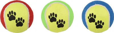Produktbild von Flamingo Hundespielzeug Tennisball Fluo