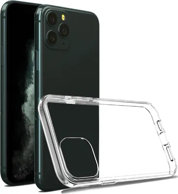 Zdjęcie produktu dla Etui na telefon iPhone 11 Pro Odporne na wstrząsy, dopasowane, przezroczyste etui ochronne wykonane z silikonu/TPU
