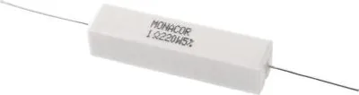Produktbild von MONACOR LSR-12/20 Hochlast-Zementwiderstand, 1,2 Ω, 20 Watt
