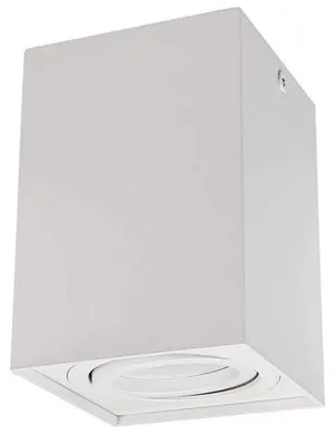 Zdjęcie produktu dla Lampa sufitowa punktowa GU10 aluminiowa obrotowa do 40W