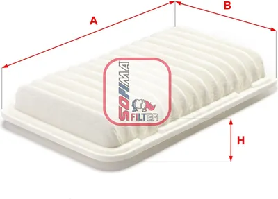 Produktbild von Luftfilter SOFIMA S 3553 A für SUZUKI SWIFT IV (FZ, NZ) Filtereinsatz