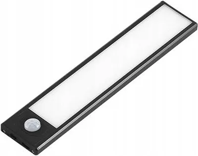 Obrázek produktu pro LED světlo pod skříňku 1W 4500K 20cm s čidlem pohybu černá