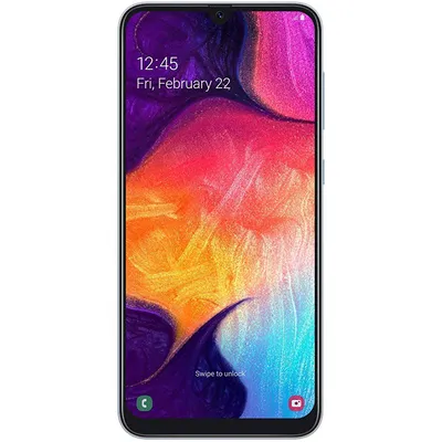 Produktbild von Samsung Galaxy A50 SM-A505F, 16,3 cm (6.4"), 1080 x 2340 Pixel, 4 GB, 128 GB, 25 MP, Weiß