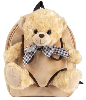 Obrázek produktu pro Batůžek Bear Belly s plyšovou hračkou, 26 cm
