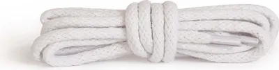 Obrázek produktu pro Kulaté tkaničky, vysoce kvalitní a odolné, 100% bavlna, velikost čepice: 120 cm barva: bílá