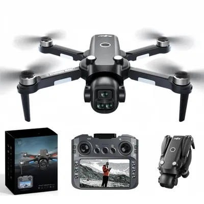 Image de Drone Zimilo 8K à double caméra avecpar écran, moteur sans balais, positionnement optique par flux, caméra pivotante à 180°, autonomie de vol de 20 minutes