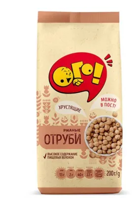 Produktbild von Roggenkleie-Erzeugnis OGO, 200 g