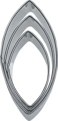 Produktbild von Städter 'Terrasen-Ausstecher- Oval 4 / 5 / 6 cm, glatt