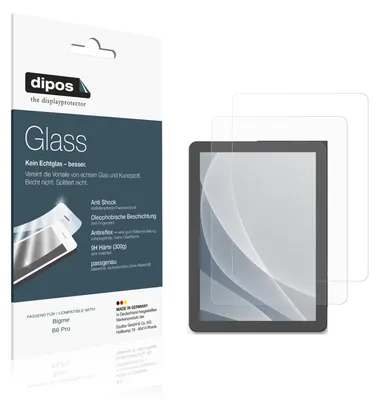 Image de 2x Protection écran pour Bigme B6 Pro mat Verre souple Film Protecteur 9H dipos