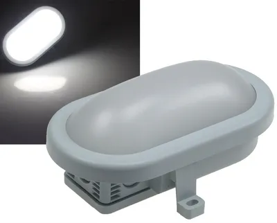 Immagine prodotto di REV Ovalarmatur LED 5,5W grau Wet room light LED (monochrome) 5.5 W Daylight white