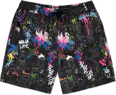 Produktbild von Naruto - Hero AOP Black - Men's Shorts - XL