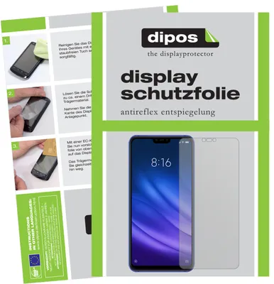 Produktbild von 6x Schutzfolie für Xiaomi Mi 8 Lite matt Displayschutzfolie Folie Display Schutz