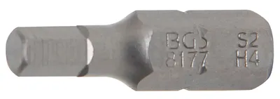 Produktbild von BGS 8177 Bit Innen-6-kant 4 mm, 6,3 (1/4)