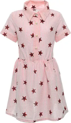 Produktbild von BEZLIT Mädchen Sommer Blusenkleid mit Sternchen Rosa 98