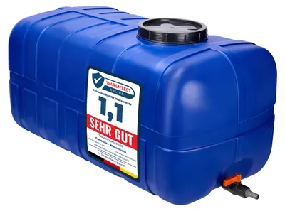 Produktbild von Garronda Wassertank 280 Liter Wasserbehälter mit Deckel Regenwassertank Großbehälter für Haushalt und Gewerbe GD-0098