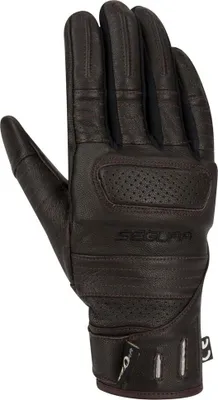 Image de Gants de moto Segura Horson pour femmes, marron, L