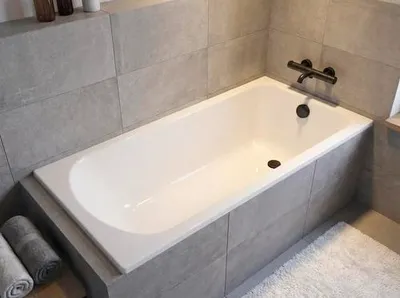 Produktbild von form&style Badewanne Mauritius 75 x 170 cm weiß glänzend