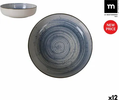 Image de Plat méditerranéen La Mediterránea Swirl Ø 18 cm (12 pièces)