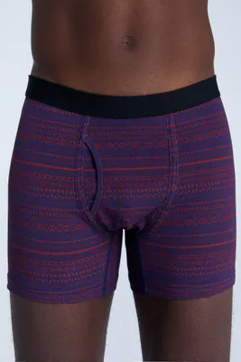 Produktbild von Bio-Baumwoll-Herren Boxershorts mit Eingriff