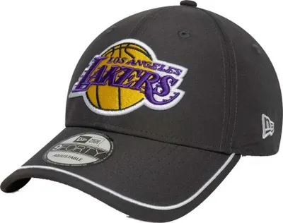 Image de New Era La Lakers Nba Piping Dark Grey 9forty Couleur Gris